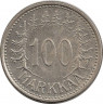 Монета. Финляндия. 100 марoк 1957 год. рев