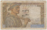 Банкнота. Франция. 10 франков 1944 год. ав.