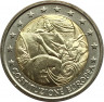 Монета. Италия. 2 евро 2005 год. Принятие Европейской конституции. ав