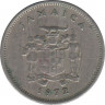 Монета. Ямайка. 5 центов 1972 год. ав.