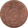 Монета. Сан-Марино. 2 цента 2003 год.  ав.