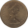 Монета. Канада. 1 доллар 1987 год. рев.