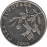 Монета. Хорватия. 20 лип 2004 год. ав.