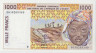 Банкнота. Западноафриканский экономический и валютный союз (ВСЕАО). Того. 1000 франков 1996 год. (Т). Тип 811Tf. ав.