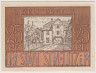 Бона. Нотгельд. Германия. Город Штрелитц. 25 пфеннигов 1922 год. Вариант 1283.1.2. ав.