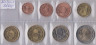 Монеты. Австрия. Набор евро 8 монет 2004 год. 1, 2, 5, 10, 20, 50 центов, 1, 2 евро. ав.