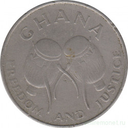 Монета. Гана. 50 седи 1999 год.