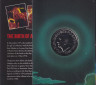 Монета. Великобритания. 5 фунтов 2025 год. Iron Maiden. В буклете.