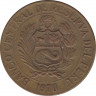 Монета. Перу. 1 соль 1970 год. ав.