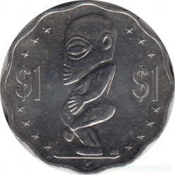 Монета. Острова Кука. 1 доллар 2010 год.