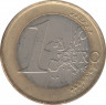 Монета. Нидерланды. 1 евро 2000 год. рев.