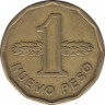 Монета. Уругвай. 1 песо 1978 год. рев.