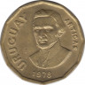 Монета. Уругвай. 1 песо 1978 год. ав.