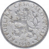  Монета. Чехословакия. 1 крона 1950 год. ав.