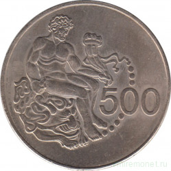 Монета. Кипр. 500 милей 1975 год. 