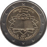  Монета. Нидерланды. 2 евро 2007 год. 50 лет подписания Римского договора. ав.