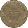 Монета. Колумбия. 100 песо 2011 год. ав.