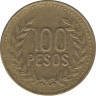 Монета. Колумбия. 100 песо 2011 год. рев.