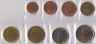 Монеты. Люксембург. Набор евро 8 монет 2010 год. 1, 2, 5, 10, 20, 50 центов, 1, 2 евро. ав.