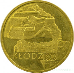 Монета. Польша. 2 злотых 2007 год. Клодзко.