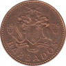 Монета. Барбадос. 1 цент 1979 год. ав.