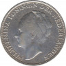 Монета. Кюрасао (Нидерландские Антилы). 1 гульден 1944 год. ав.