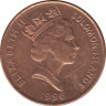 Монета. Соломоновы острова. 2 цента 1996 год. рев.