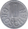 Монета. Австрия. 10 грошей 1970 год. ав.
