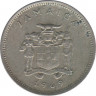 Монета. Ямайка. 5 центов 1969 год. ав.