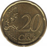 Монеты. Финляндия. 20 центов 2015 год. рев.