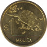 Монета. Уругвай. 1 песо 2011 год. рев.