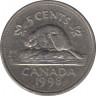 Монета. Канада. 5 центов 1998 год. ав.