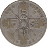Монета. Великобритания. 1 флорин (2 шиллинга) 1923 год. ав.