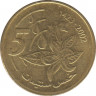 Монета. Монако. 5 сантимов 2002 год. ав.