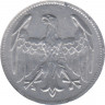 Монета. Германия. 3 марки 1922 год. Монетный двор - Берлин (A). Без надписи вокруг орла. рев.