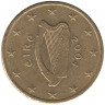 Монета. Ирландия. 10 центов 2004 год.