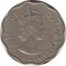 Монета. Маврикий. 10 центов 1978 год. рев.