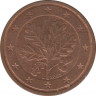 Монета. Германия. 2 цента 2003 год. (J). ав.