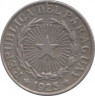 Монета. Парагвай. 2 песо 1925 год. ав.