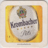 Подставка. Пиво  "Krombacher". лиц.