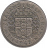 Монета. Новая Зеландия. 1/2 кроны 1949 год. ав.