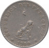 Монета. Парагвай. 10 сентаво 1900 год. ав.