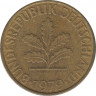 Монета. ФРГ. 10 пфеннигов 1979 год. Монетный двор - Карлсруэ (G). ав.