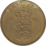  Монета. Дания. 2 кроны 1958 год. ав.