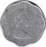 Монета. Восточные Карибские государства. 1 цент 1998 год. рев.