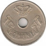Монета. Румыния. 10 бань 1905 год.