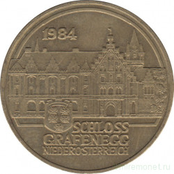 Монета. Австрия. 20 шиллингов 1991 год. Дворец Графенег.