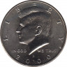 Монета. США. 50 центов 2000 год. Монетный двор D. ав.