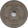 Монета. Бельгия. 5 сантимов 1906 год. BELGIQUE. ав.