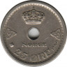  Монета. Норвегия. 25 эре 1949 год. ав.